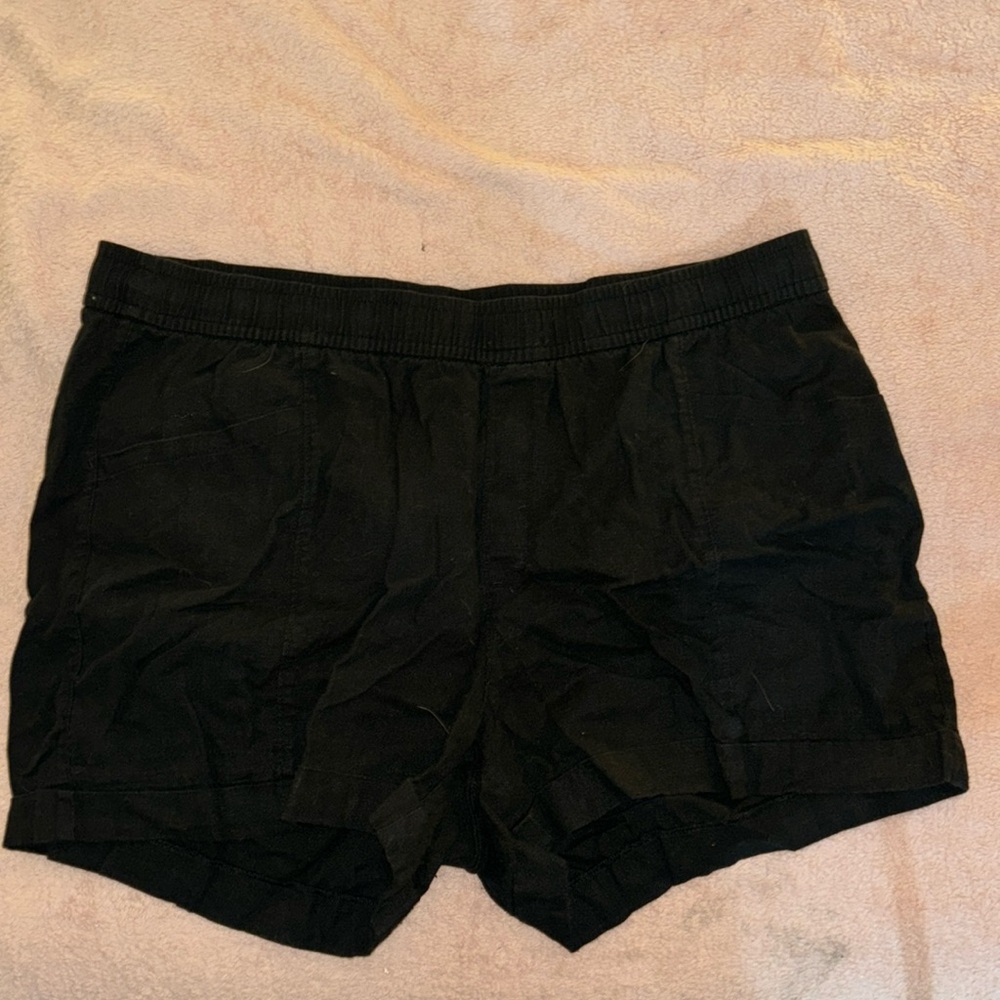 black linen old navy shorts